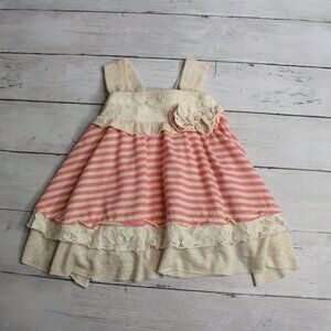 Isobella & Chloe Baby's Girl's Babydoll Top Size 12 Months